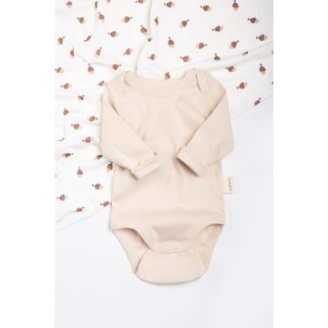 Borítéknyakú hosszú ujjú kombidressz, púderrózsaszín