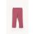 Bordázott lány leggings meggyszínben