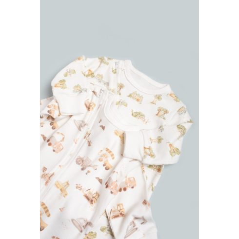 Traktor mintás rugdalózó